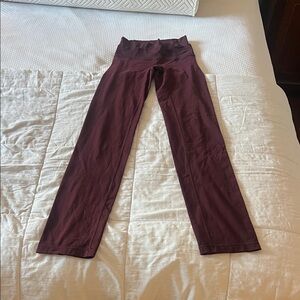 lululemon athletica Burgundy Leggings
